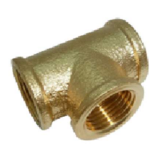 Tee Bronce 1 X 3/4