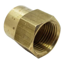 Cupla Bronce Reducción 1/2" X 1/8"