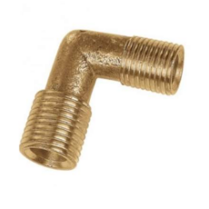 Codo Bronce M-M 3/8 Virola