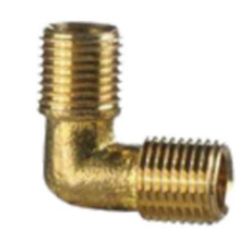 Codo Bronce M-M 3/8" X 1/8" Virola