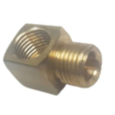 Codo Bronce H-M 3/8" X 1/8" Virola
