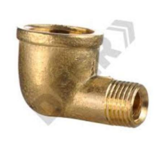 Codo Bronce H-M 3/8" X 1/4" Virola