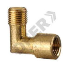 Codo Bronce H-M 1/4" X 1/8" Virola