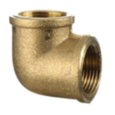 Codo Bronce H-H 3/8 X 1/8