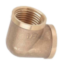 Codo Bronce H-H 1/2 X 1/8