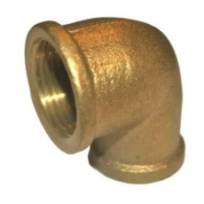 Codo Bronce 3/4 X 1/2