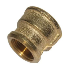 Cupla Bronce Reducción 1/2" X 1/4"