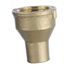 Cupla Bronce 3/4" Reforzada P/Soldar