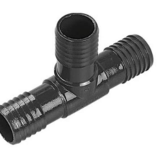 Tee Triple Enchufe 1/2