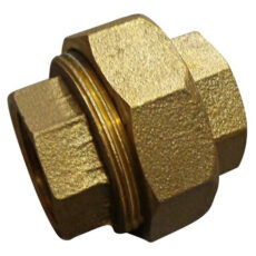 Unión Doble Bronce De 11/4