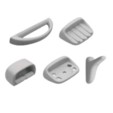 Accesorio Kit 5 Piezas Loza Blancos