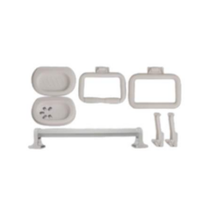 Accesorio Kit 7 Piezas Pvc Baño