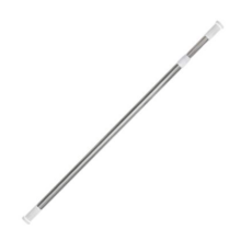 Accesorio Barral Cortina Baño Ac.Inox. Blanco 1,10 A 2Mts