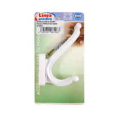 Accesorio Percha Doble Blanca
