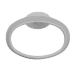 Accesorio Toallero Aro Pvc Urea