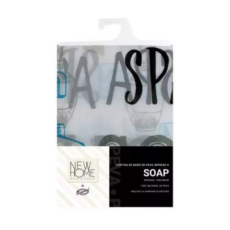 Cortina P/Baño Mod. Soap 180X180