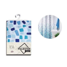 Cortina P/Baño Protector Transp.