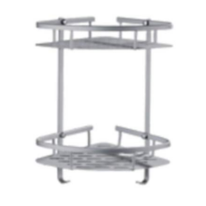 Accesorio Organizador Esquinero Alum. Cr 2 Estantes
