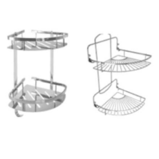 Accesorio Organizador Acero Cr 2 Estantes