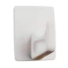 Accesorio Percha Cuadrada Blanca - Blister X 15