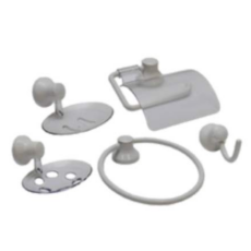 Accesorio Kit 5 Piezas Pvc Baño
