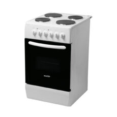 Cocina Electrica De Pie 4Hornallas Blanca(50X60X85Cm.)