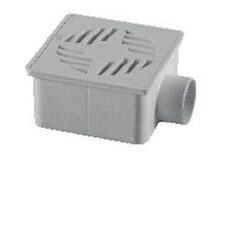 Receptaculo Ducha 10 X 10 Pvc C/Sifon Y Rej Cr