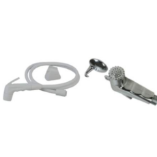 Duchador Bidet Completo Blanco A Gatillo