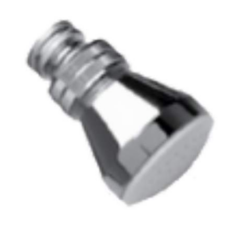 Cabeza De Ducha Comun Bronce-Df-9000