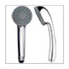 Cabeza Para Duchador Cromado Econom. Telefono-Lb-5704