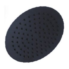 Cabeza De Ducha 6 Redonda 15Cm Black