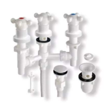 Grifería Bidet Pvc Cromo