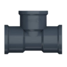 Tee Gris 90 De 25 Mm X 3/4