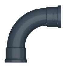Curva Gris 90 De 25 Mm