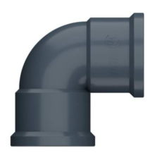 Codo Gris 90 De 32 Mm X 3/4