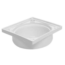 Porta Rejilla De 10 X 10 Pvc-Boca 110 Solo