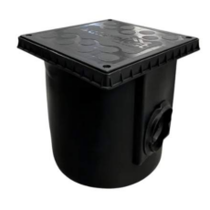 Camara Desengrasadora 33 X 33 Pvc 35X32 63Ent/Salid