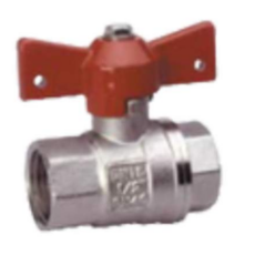 Llave Esferica 3/4 Paso Total H-H Mariposa