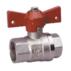 Llave Esferica 1/2 Paso Total H-H Mariposa
