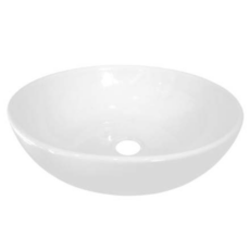 Bacha Apoyo Agus Blanca (Diámetro 34 Cm - Alto 11 Cm)