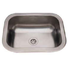 Pileta Lavar Acero Simple L.Eco 27X37X15 Mesada
