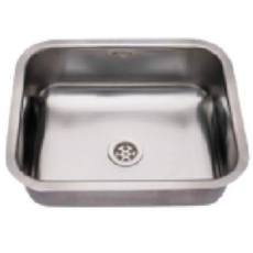 Pileta Lavar Acero Simple L.Eco 38X30X15 Mesada
