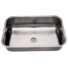 Pileta Lavar Acero Simple L.Eco 50X31X15 Mesada