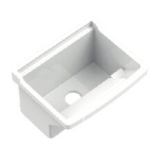 Pileta Lavadero Blanca Gr. 24Lts.52X57X25