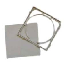 Tapa 10 X 10 Pvc Ciega C/Marco