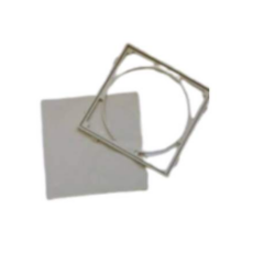 Tapa 30 X 30 Pvc Ciega C/Marco Económica