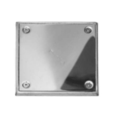 Tapa 8 X 8 Acero C/Embudo