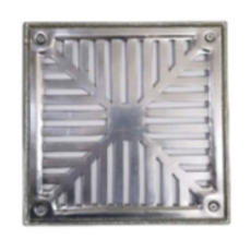 Reja 10 X 10 Acero Piso-580