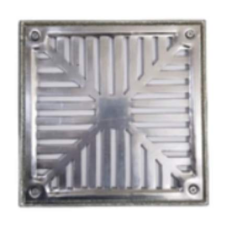 Reja 10 X 10 Acero Piso