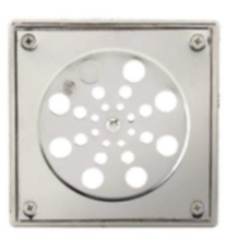 Reja 10 X 10 Acero Piso Eco Giratoria